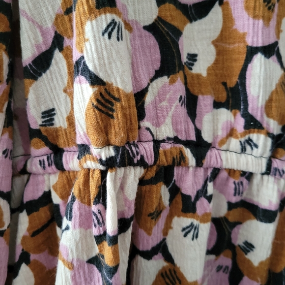 New Nine West Floral Multicolored Dress Size: L - Picture 8 of 15